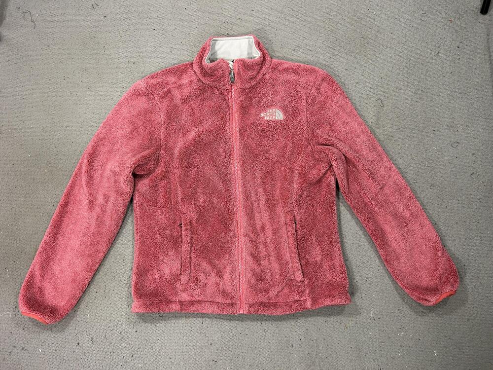 The North Face Jacket Womens Small Pink Fleece Sherpa Outdoors Hiking Gorpcore